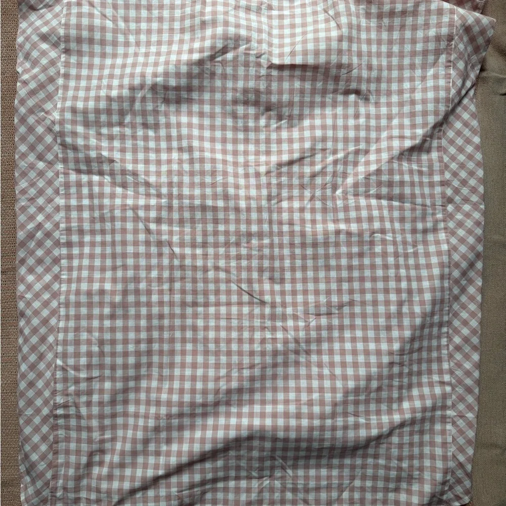 Organic Cotton Pink Gingham Caftan Dress by Pehr - Picture 10 of 11